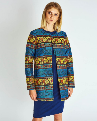 MULTI JACQUARD JACKET