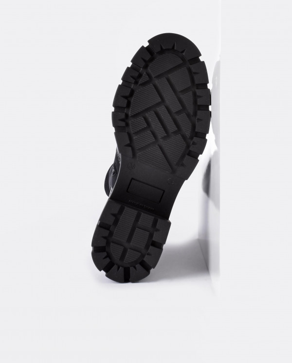 BOTA PALA Y TALON LICRA/COCO NEGRO