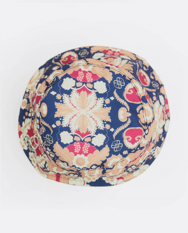 BRAVE PRINTED WOVEN BUCKET HAT