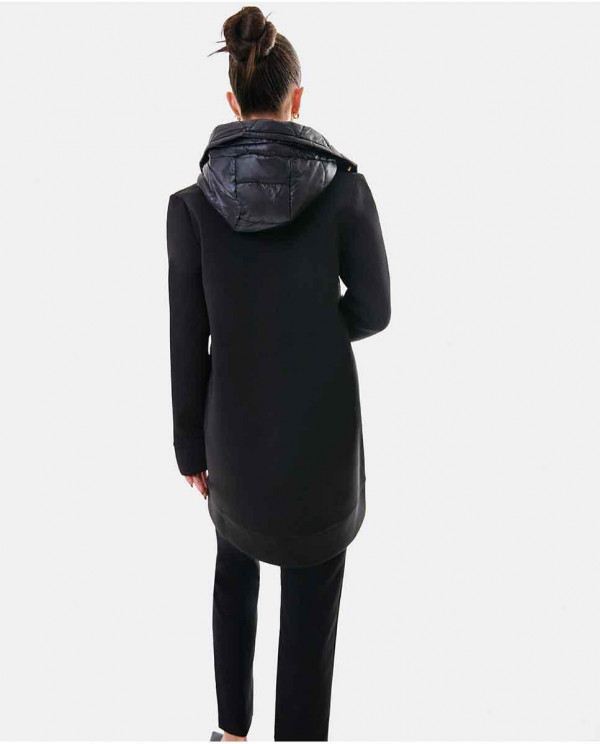 CHAQUETA NEOPRENO LARGA NEOPRENO NEGRO