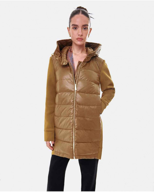 CHAQUETA NEOPRENO LARGA NEOPRENO VERDE