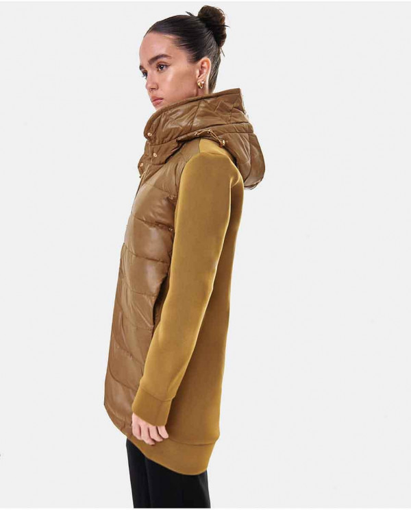 CHAQUETA NEOPRENO LARGA NEOPRENO VERDE