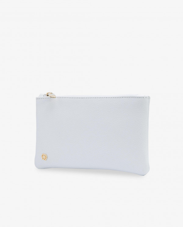 WHITE NAPPA WALLET