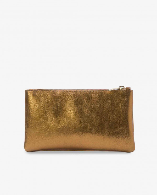 CARTERA METAL BRONCE