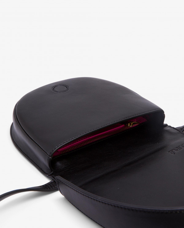 BLACK TECHNOLOGY LOGO CROSSBODY BAG