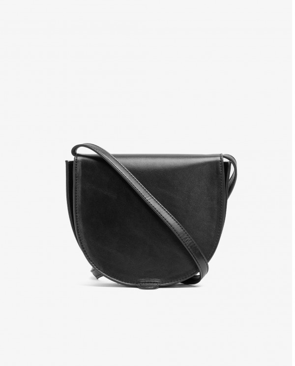 BLACK TECHNOLOGY LOGO CROSSBODY BAG