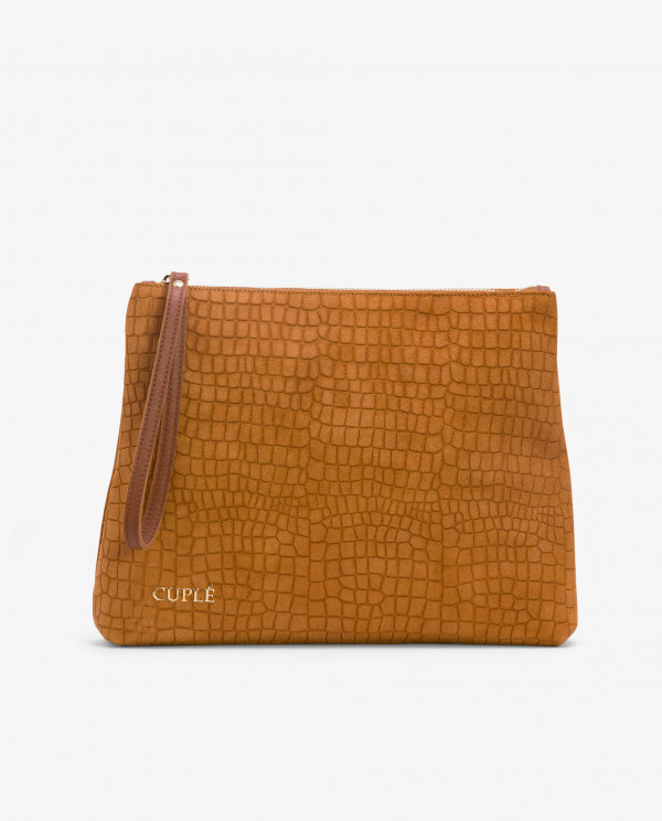 MEDIUM HAND WALLET COCO SUEDE LEATHER