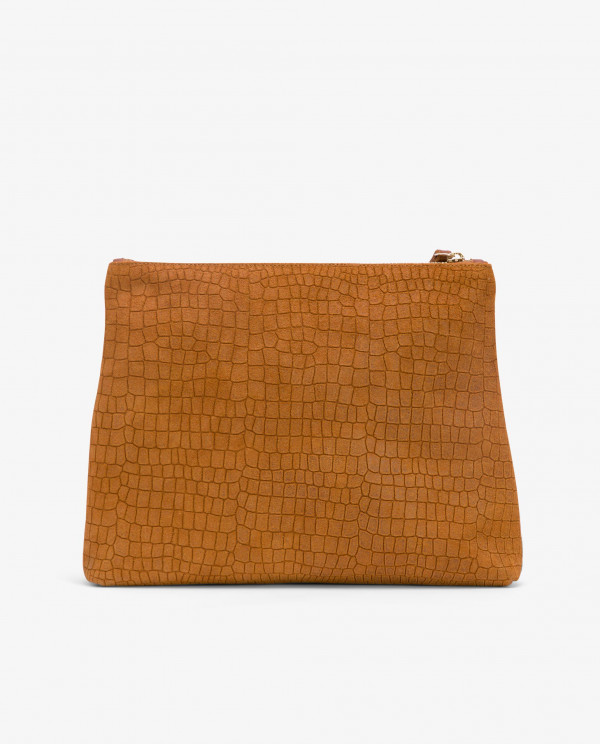 MEDIUM HAND WALLET COCO SUEDE LEATHER