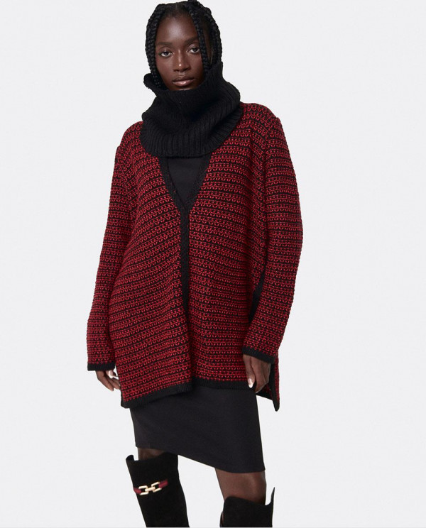 Bicolor Tunica Black/Red Point