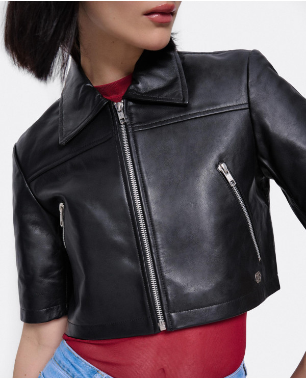 TORERA CORTA PIEL NEGRO